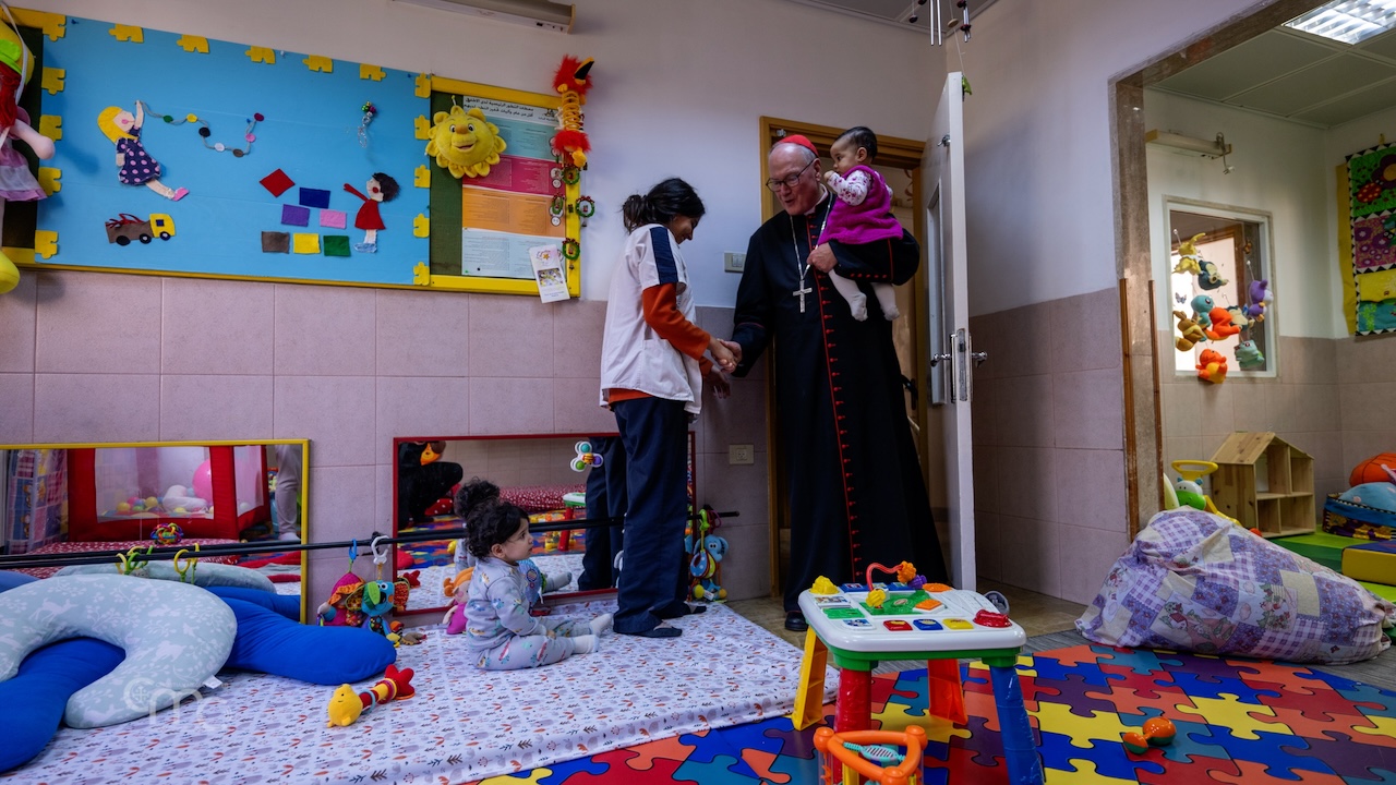 El cardenal Dolan visita Tierra Santa: el único camino hacia la paz es el amor